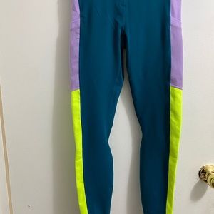 Fabletics powerhold neon leggings